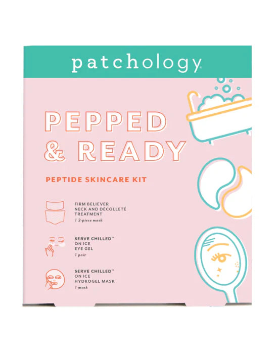 Pepped and Ready - Full Face & Neck Peptide Prep Kit