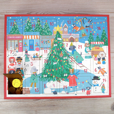 Perforated Advent Box Calendar - Lemon And Lavender Toronto