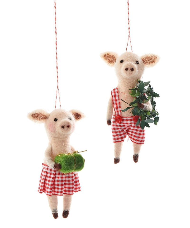 Pig Ornament, Sold Individually - Lemon And Lavender Toronto