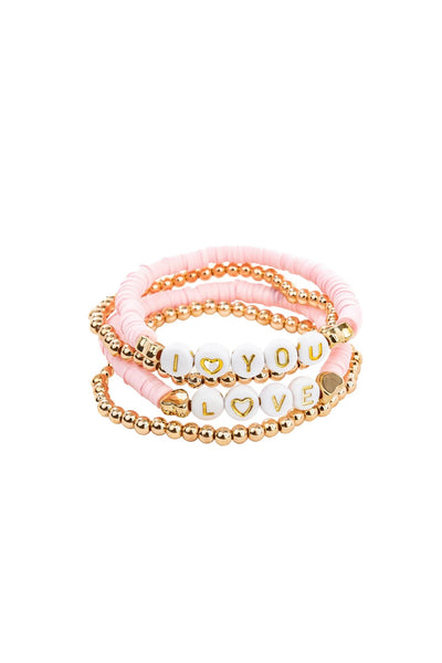 Pink Love Bracelets - Lemon And Lavender Toronto