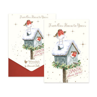 Please Stop Here' Robin Christmas card pack - Lemon And Lavender Toronto