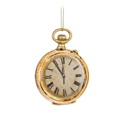 Pocket Watch Ornament - Lemon And Lavender Toronto