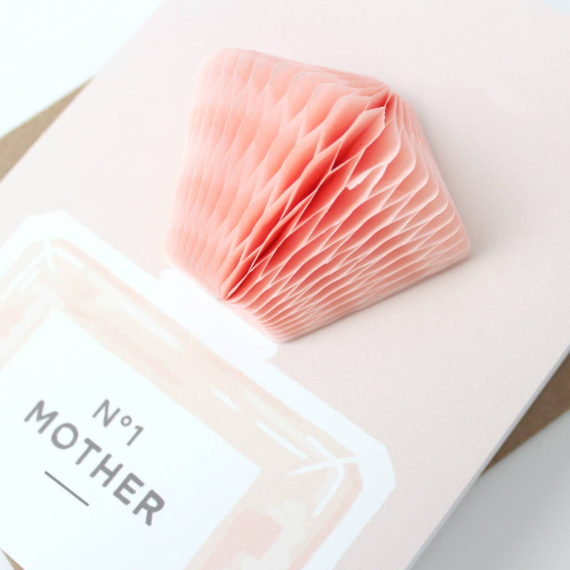 Pop - up Card - No. 1 Mother - Lemon And Lavender Toronto