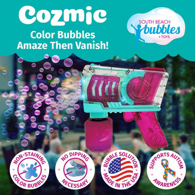 Poppin Colorz Cozmic Colour Bubble Blaster! - Lemon And Lavender Toronto