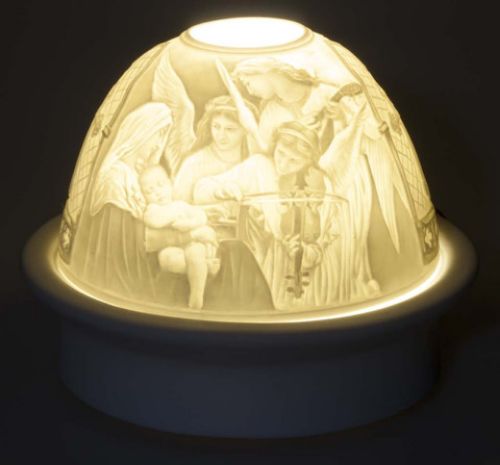 Porcelain Dome LED Night light - Lemon And Lavender Toronto