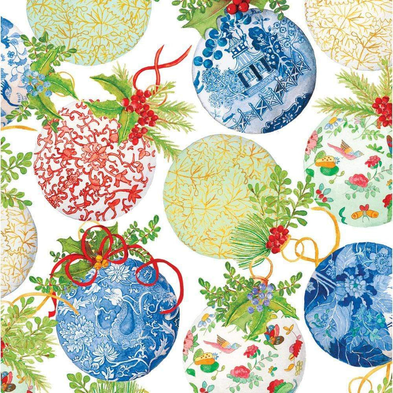 Porcelain Ornaments Gift Wrap - Lemon And Lavender Toronto