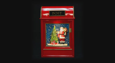 Santa Mailbox LED Globe