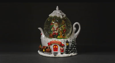 Christmas Teapot LED Globe