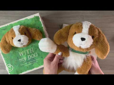 With My Dog - A Picture Book and Plush Gift Set