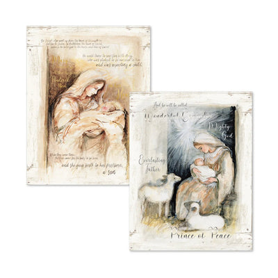 Prince of Peace 2 Variety Christmas Card Box Set - Lemon And Lavender Toronto