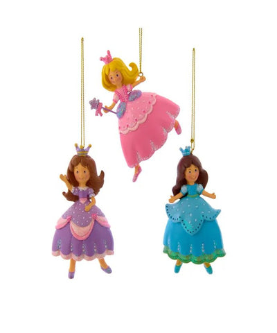 Princess Ornaments, 3 Assorted - Lemon And Lavender Toronto