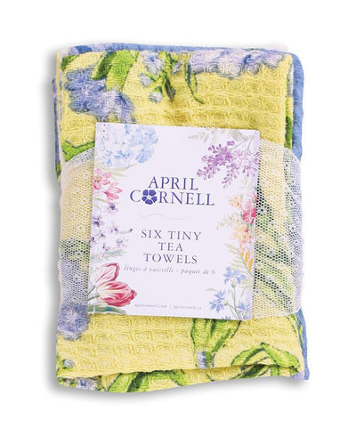 Provence Tiny Towel Bundle - Set of 6 - Lemon And Lavender Toronto