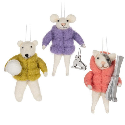 Puffy Coat Animal Ornament - Lemon And Lavender Toronto