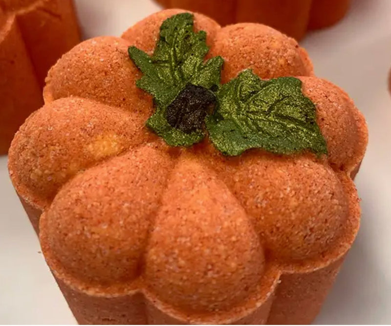 Pumpkin Mini Bath Bomb - Lemon And Lavender Toronto