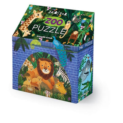 Puzzle House Zoo, 24 Piece - Lemon And Lavender Toronto