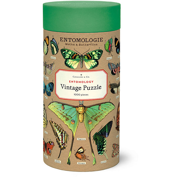Entomology 1,000 Piece Puzzle- Cavallini