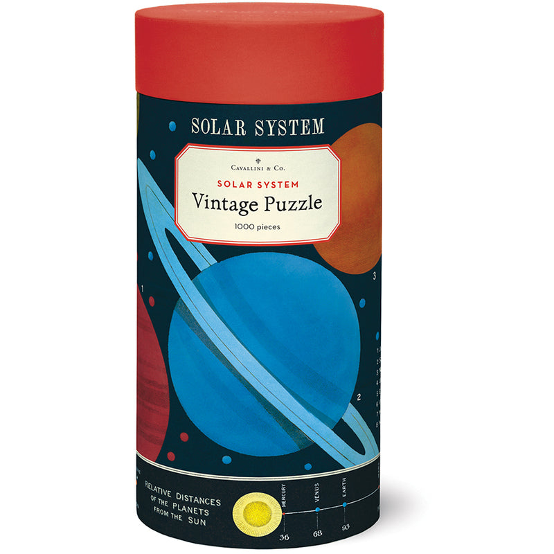 Solar System 1,000 Piece Puzzle- Cavallini