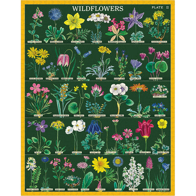 Wildflowers 1000 pc Vintage Puzzle -Cavallini