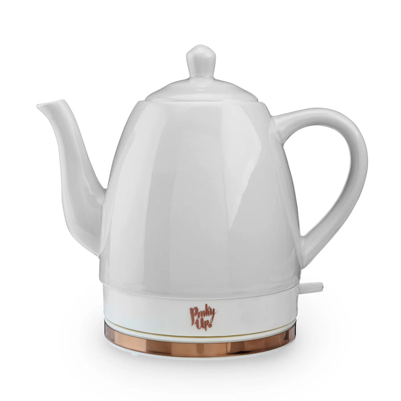 Noelle™ Grey Ceramic Electric Tea Kettle