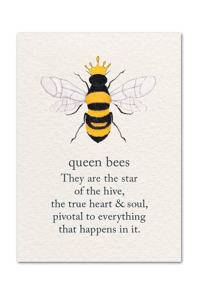 Queen Bee Card - Lemon And Lavender Toronto