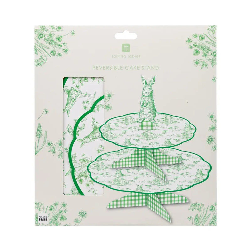 Rabbit Reversible Cake Stand Easter | Tea Party - Lemon And Lavender Toronto