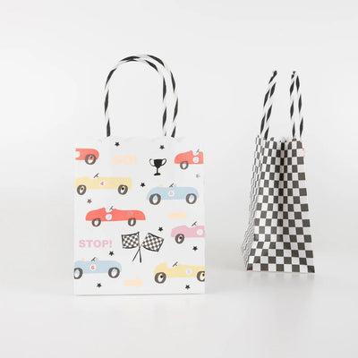 Race Car Party Bags x 8 - Meri Meri - Lemon And Lavender Toronto