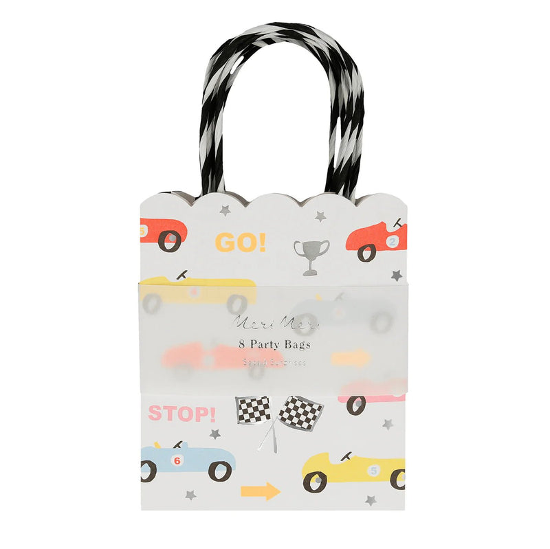 Race Car Party Bags x 8 - Meri Meri - Lemon And Lavender Toronto