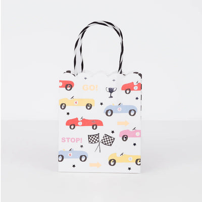 Race Car Party Bags x 8 - Meri Meri - Lemon And Lavender Toronto