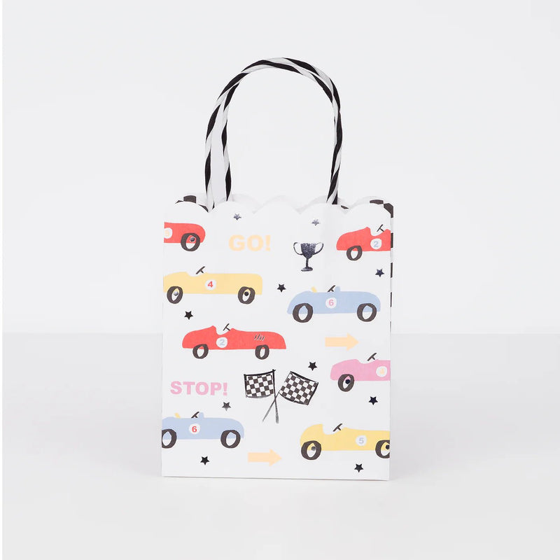 Race Car Party Bags x 8 - Meri Meri - Lemon And Lavender Toronto