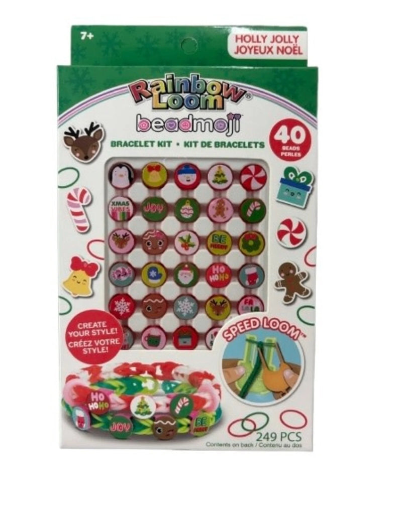 Rainbow Loom Beadmoji Holly Jolly Bracelet Kit