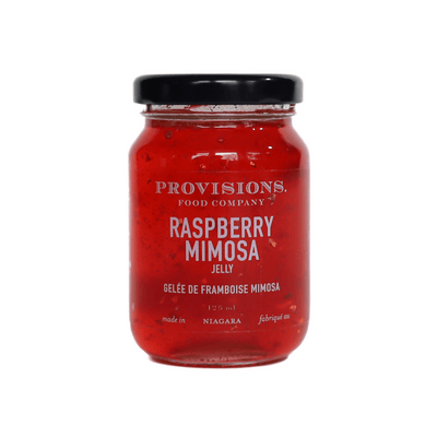 Raspberry Mimosa Jelly - Provisions Food Company - Lemon And Lavender Toronto