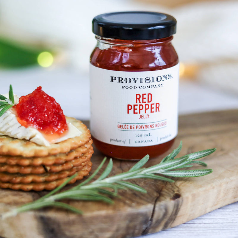 Red Pepper Jelly - Provisions Food Company - Lemon And Lavender Toronto