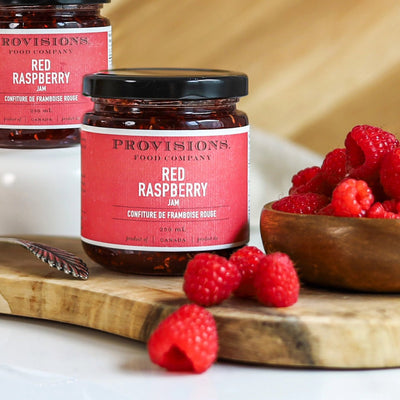 Red Raspberry Jam - Provisions Food Company - Lemon And Lavender Toronto