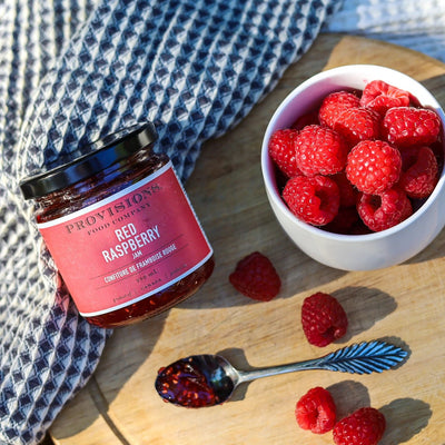 Red Raspberry Jam - Provisions Food Company - Lemon And Lavender Toronto