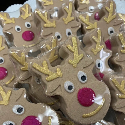 Reindeer Bath Bomb - Lemon And Lavender Toronto