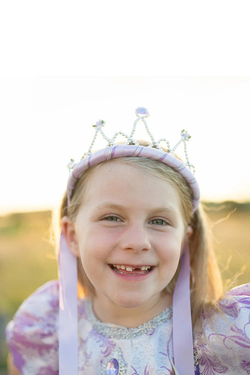 Ribbon Tiara - Lilac - Lemon And Lavender Toronto