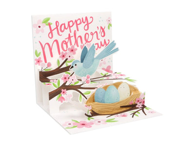 Robins Eggs Mothers Day Pop-Up Card - Lemon And Lavender Toronto