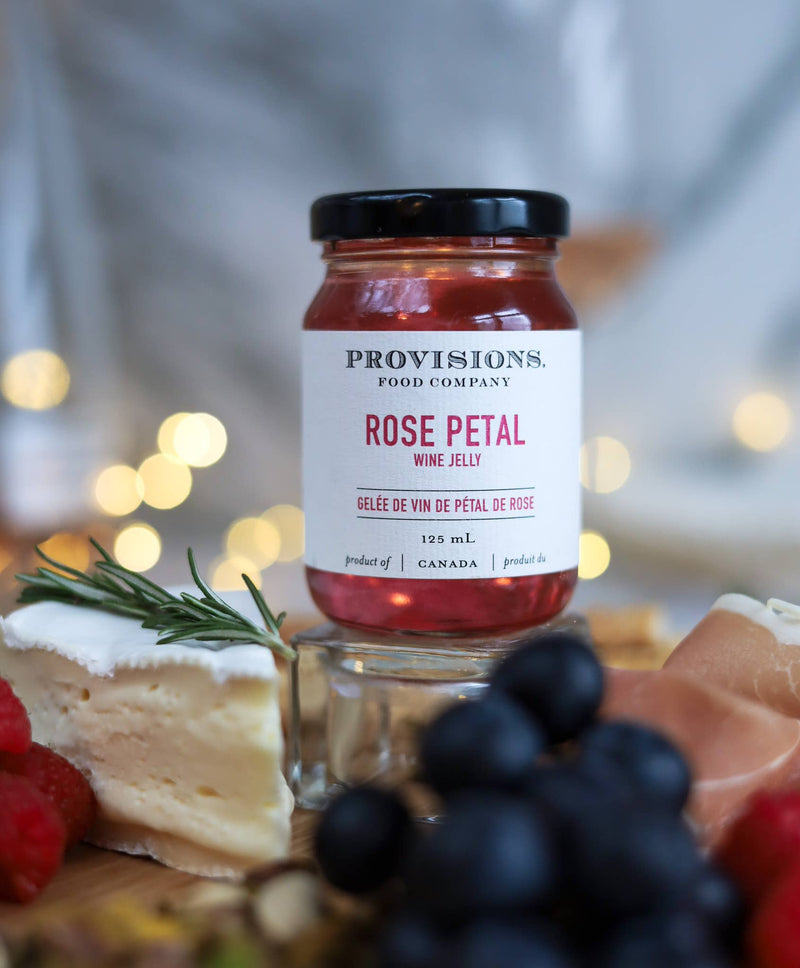 Rose Petal Wine Jelly - Provisions Food Company - Lemon And Lavender Toronto