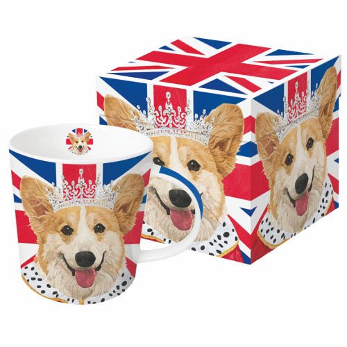 Royal Corgi Gift - Boxed Mug - Lemon And Lavender Toronto