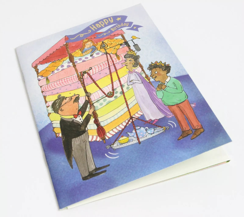 The Princess and The Pea Birthday Fairy Story Card