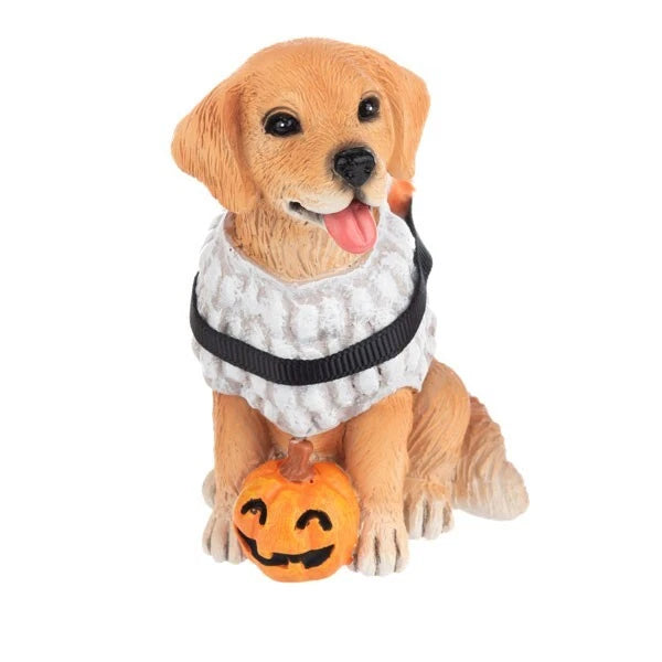 Food Costume Dog Figurines
