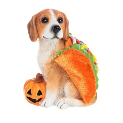 Food Costume Dog Figurines