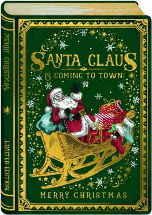 Santa Claus Christmas Novel Card - Lemon And Lavender Toronto