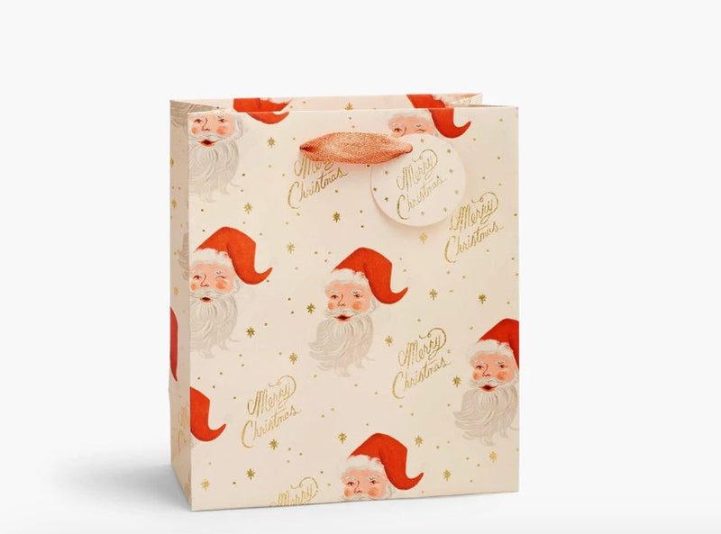 Santa Medium Gift Bag - Lemon And Lavender Toronto