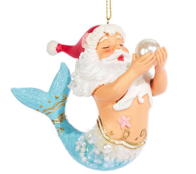 Santa Merman Ornament - Lemon And Lavender Toronto