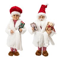 Santa & Mrs. Claus in their Bathrobes - Lemon And Lavender Toronto