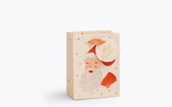 Santa Small Gift Bag - Lemon And Lavender Toronto