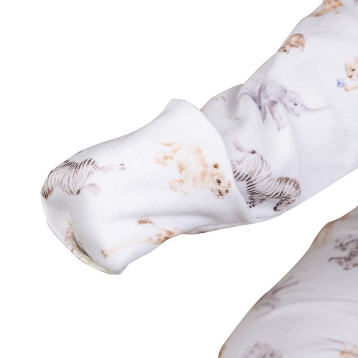 Little Savannah Printed Sleepsuit