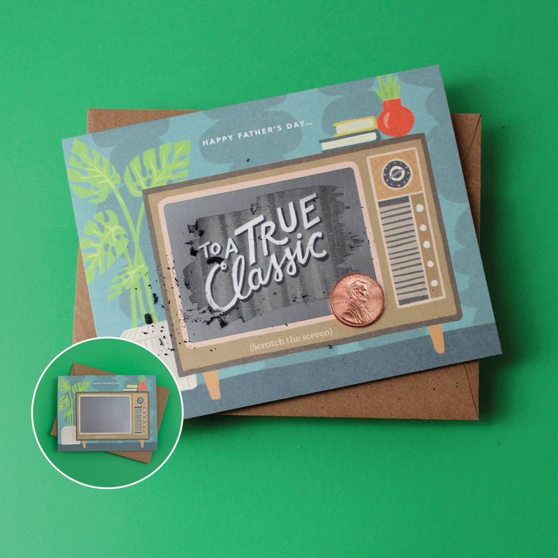 Scratch - off Card - True Classic TV - Father&