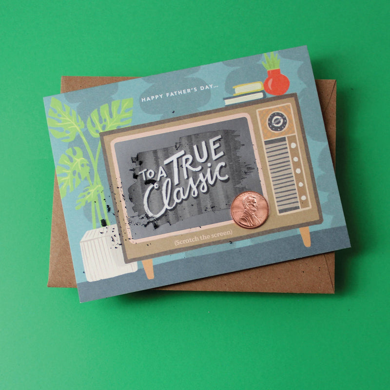 Scratch - off Card - True Classic TV - Father&